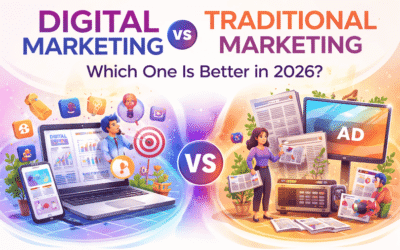10 Key Differences Between Digital Marketing vs Traditional Marketing for Small Businesses in 2026