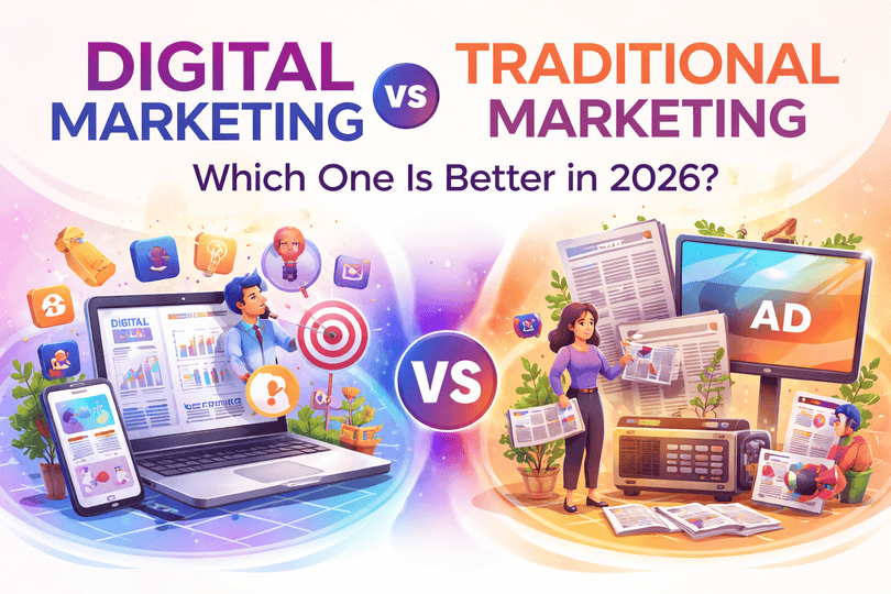 Digital Marketing vs Traditional Marketing